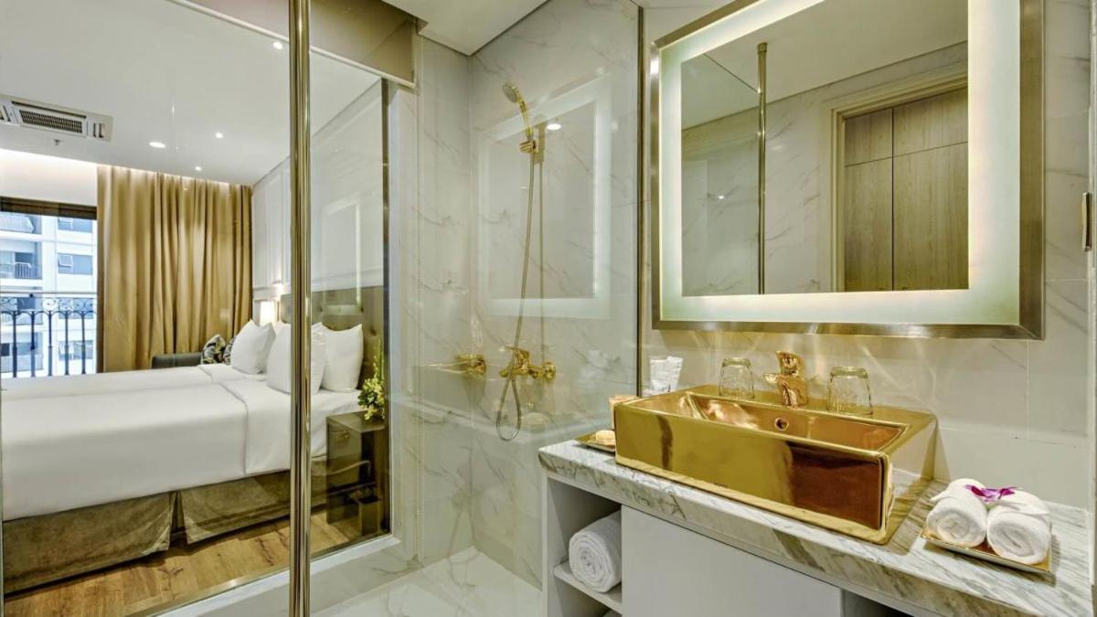Golden Apartment With Sea View Đà Nẵng Kültér fotó
