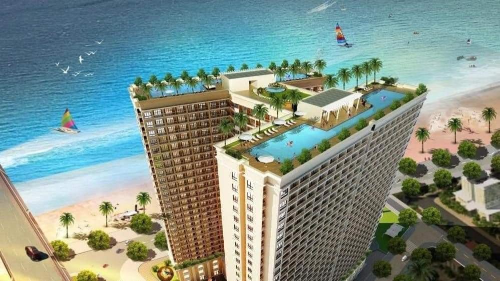 Golden Apartment With Sea View Đà Nẵng Kültér fotó