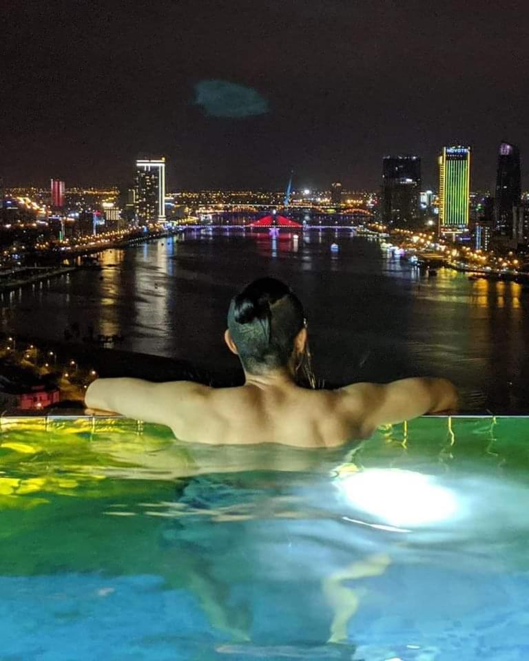 Golden Apartment With Sea View Đà Nẵng Kültér fotó